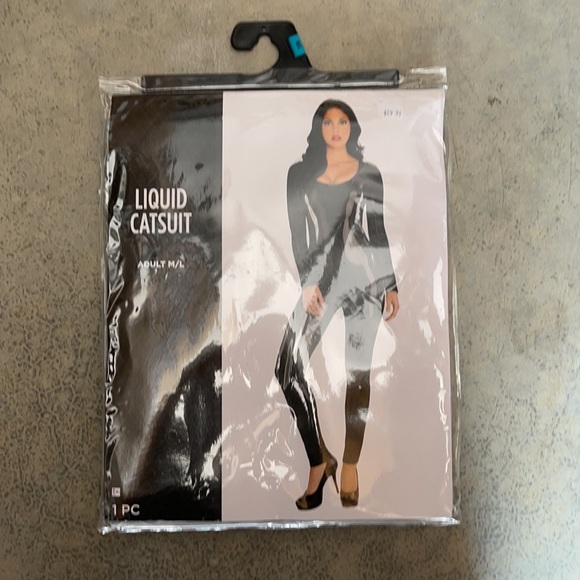 Adult Liquid Catsuits: Red & Black! New! - Picture 2 of 11